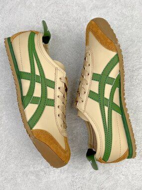 Onitsuka Tiger Mexico 66 Cream Green Sneakers Women